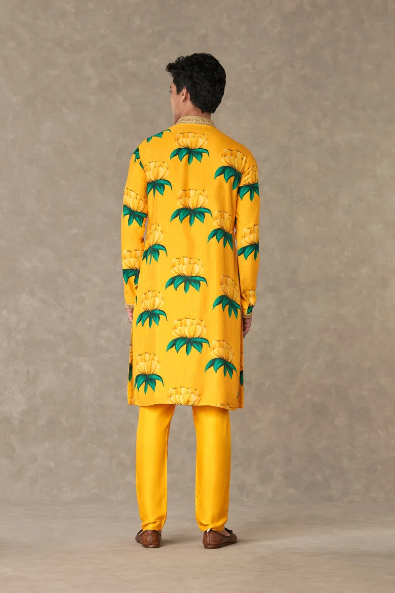 Mustard Masakali Kurta