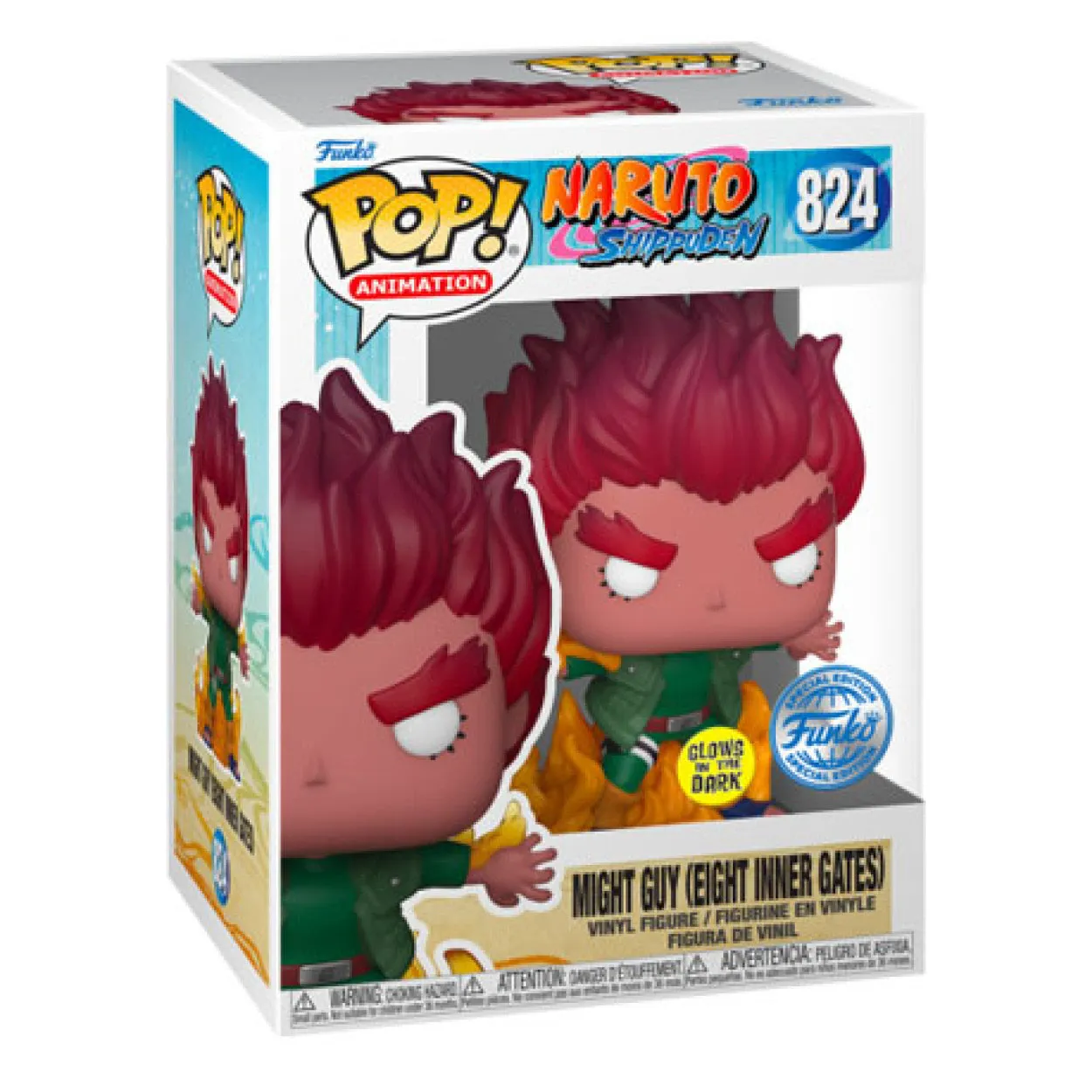 Naruto - Might Guy (Eight Inner Gates) US Exclusive Pop! Vinyl