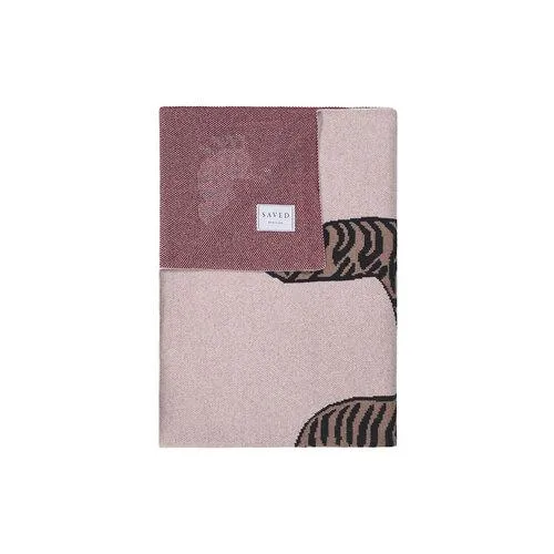 Natural Tiger Rug Cashmere Blankets by Saved NY