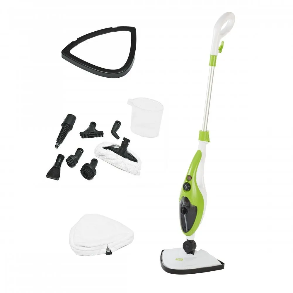 Neo Green 10 in 1 1500W Hot Steam Mop Cleaner and Hand Steamer