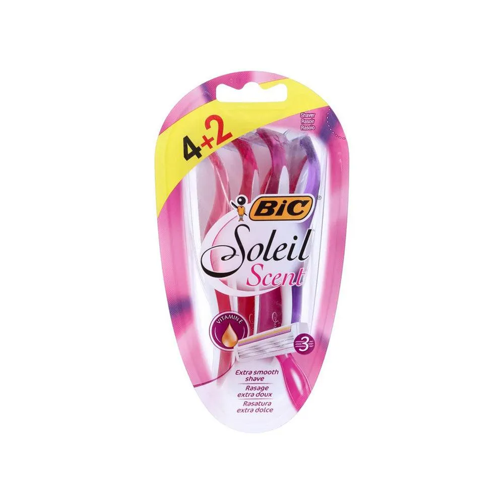 (NET) Bic Shaver Soleil Scent 3 Blades 4 2