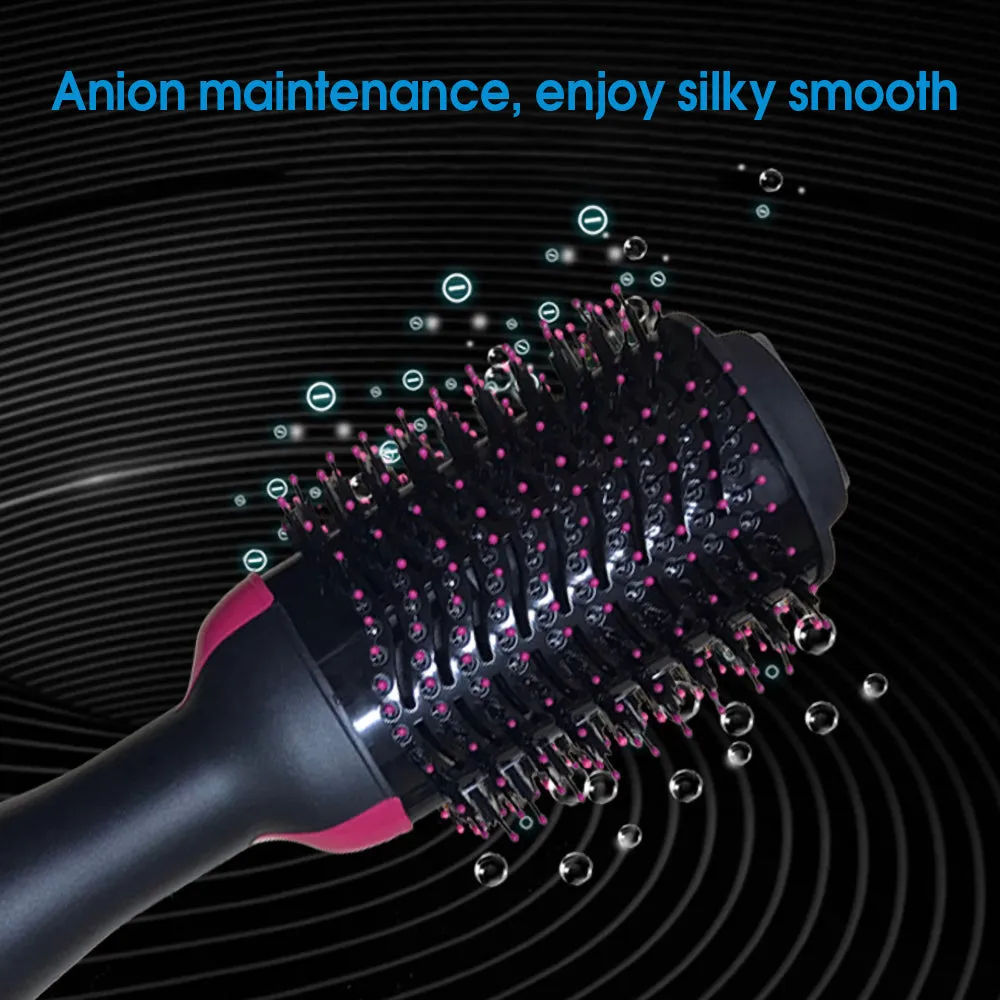 (NET) Hair Dryer And Styler Hot Air Brush- 1000W / KN-246