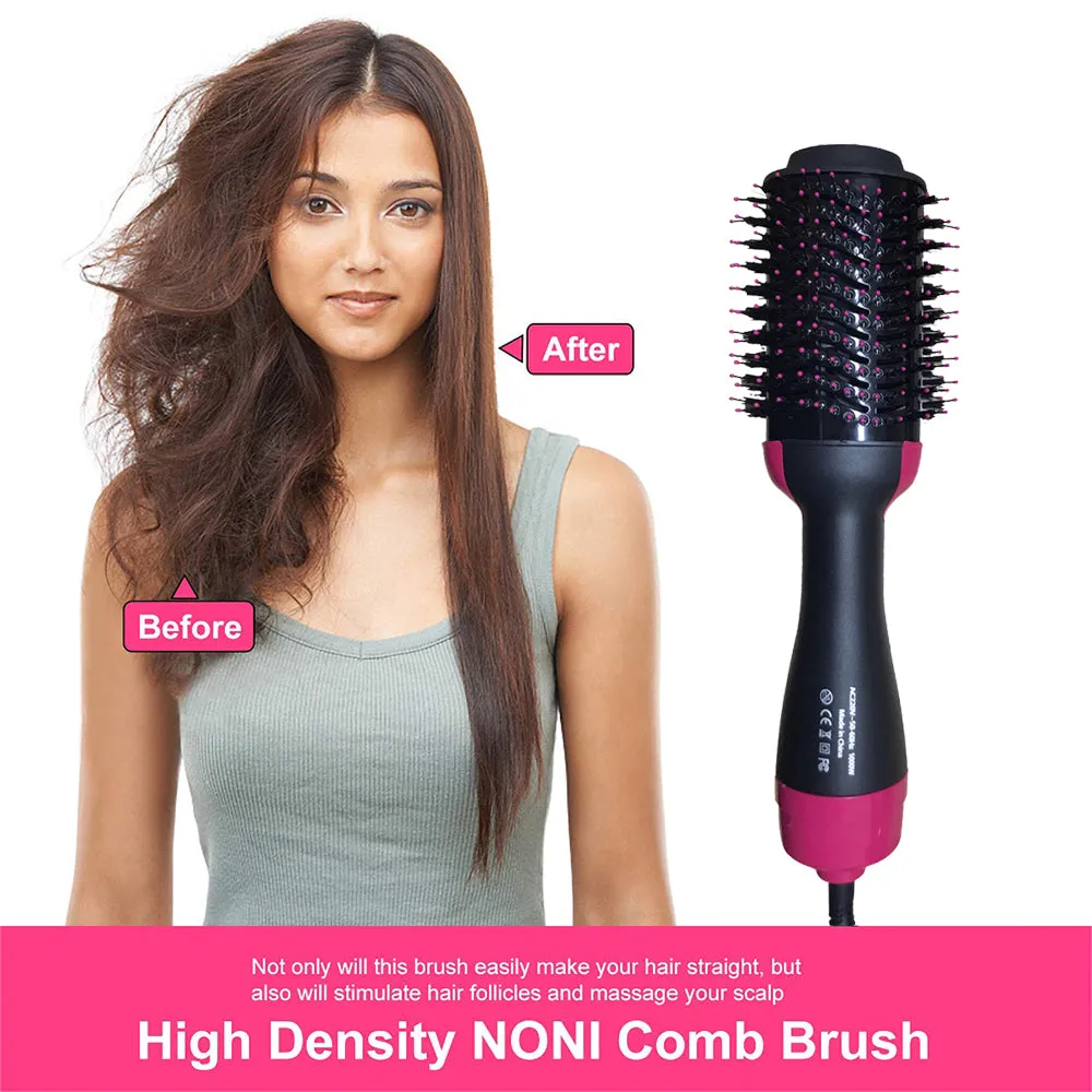 (NET) Hair Dryer And Styler Hot Air Brush- 1000W / KN-246