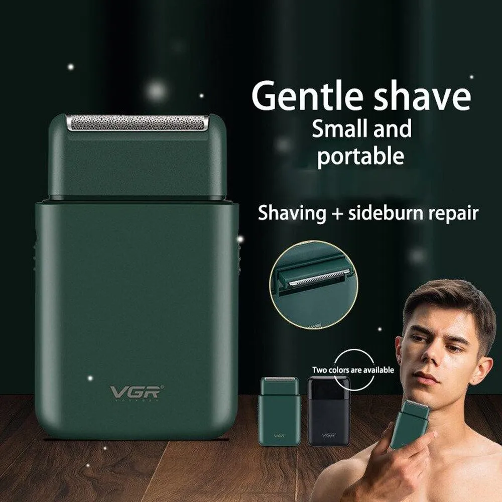 (NET) VGR Compact Portable Electric Shaver Machine For Men / V-390