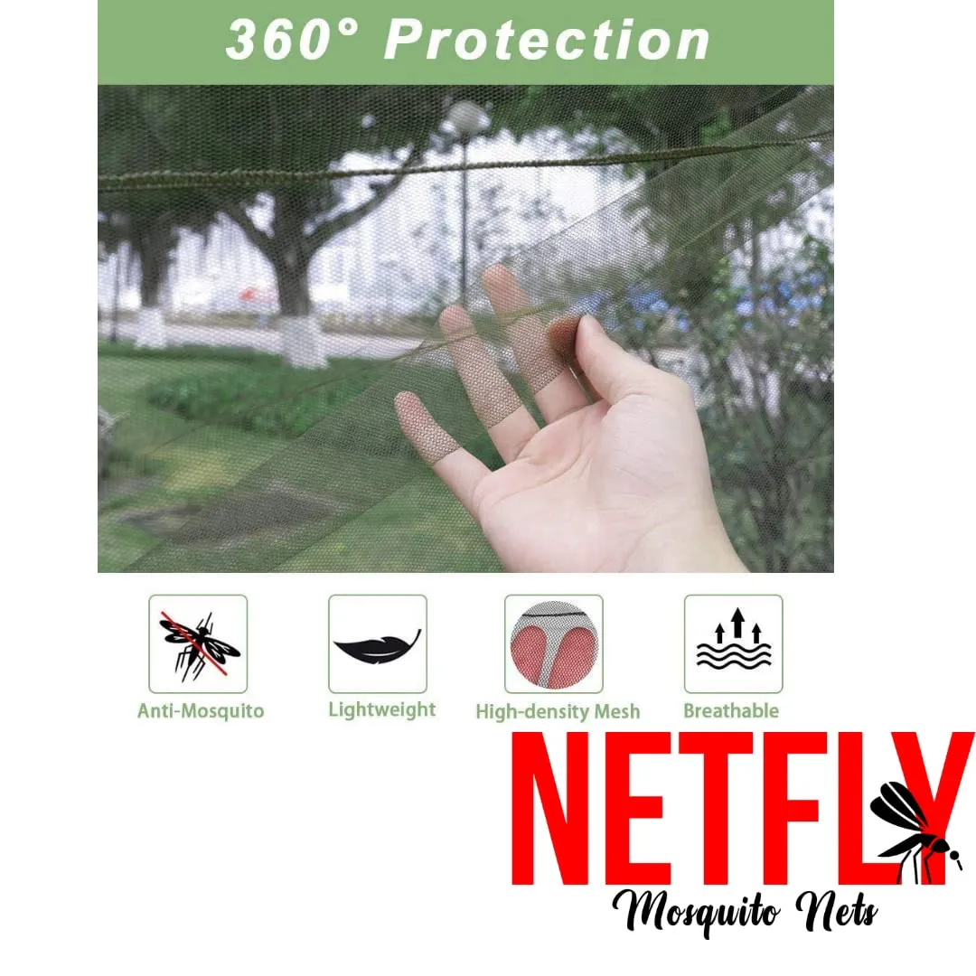 NETFLY Animal Mosquito Net for Dairy Farm for Horse/Cow/Buffalo and Infant (10x10x10 ft)