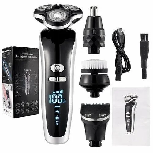 New Electric Shaver For Men 4D Electric Beard Trimmer USB