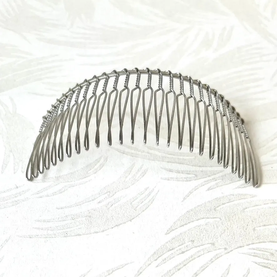 Nickel Plated Wire Hair Combs