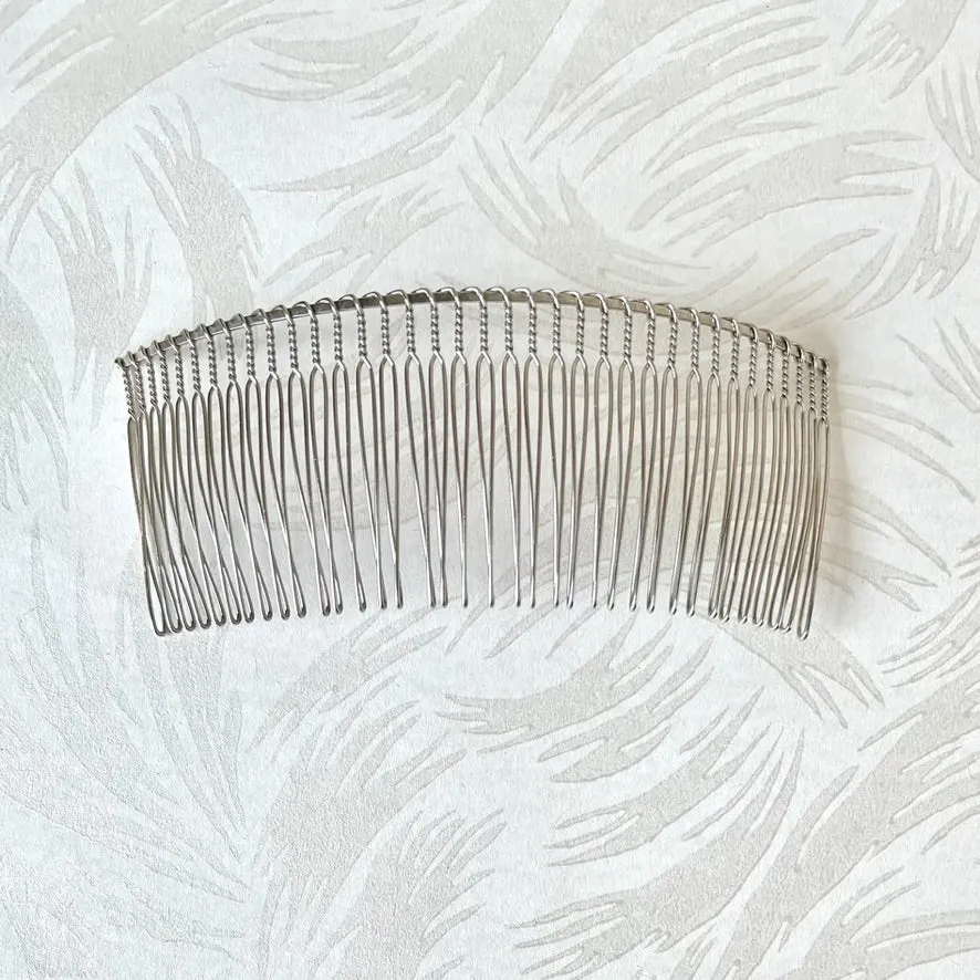 Nickel Plated Wire Hair Combs