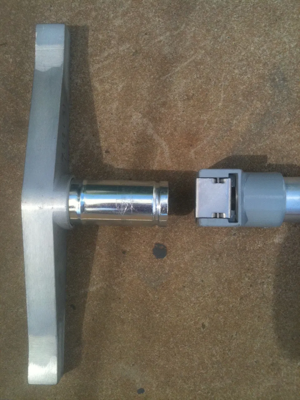 NilfiskCFM Industrial Vacuum Cleaner 50mm Chrome Steel Wand For S2 and S3 Etc