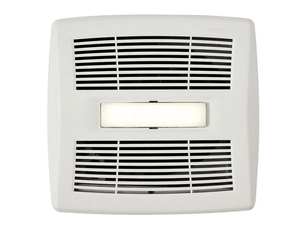 NuTone Flex DC Series Adjustable 50-110 CFM Bathroom Exhaust Fan With Light