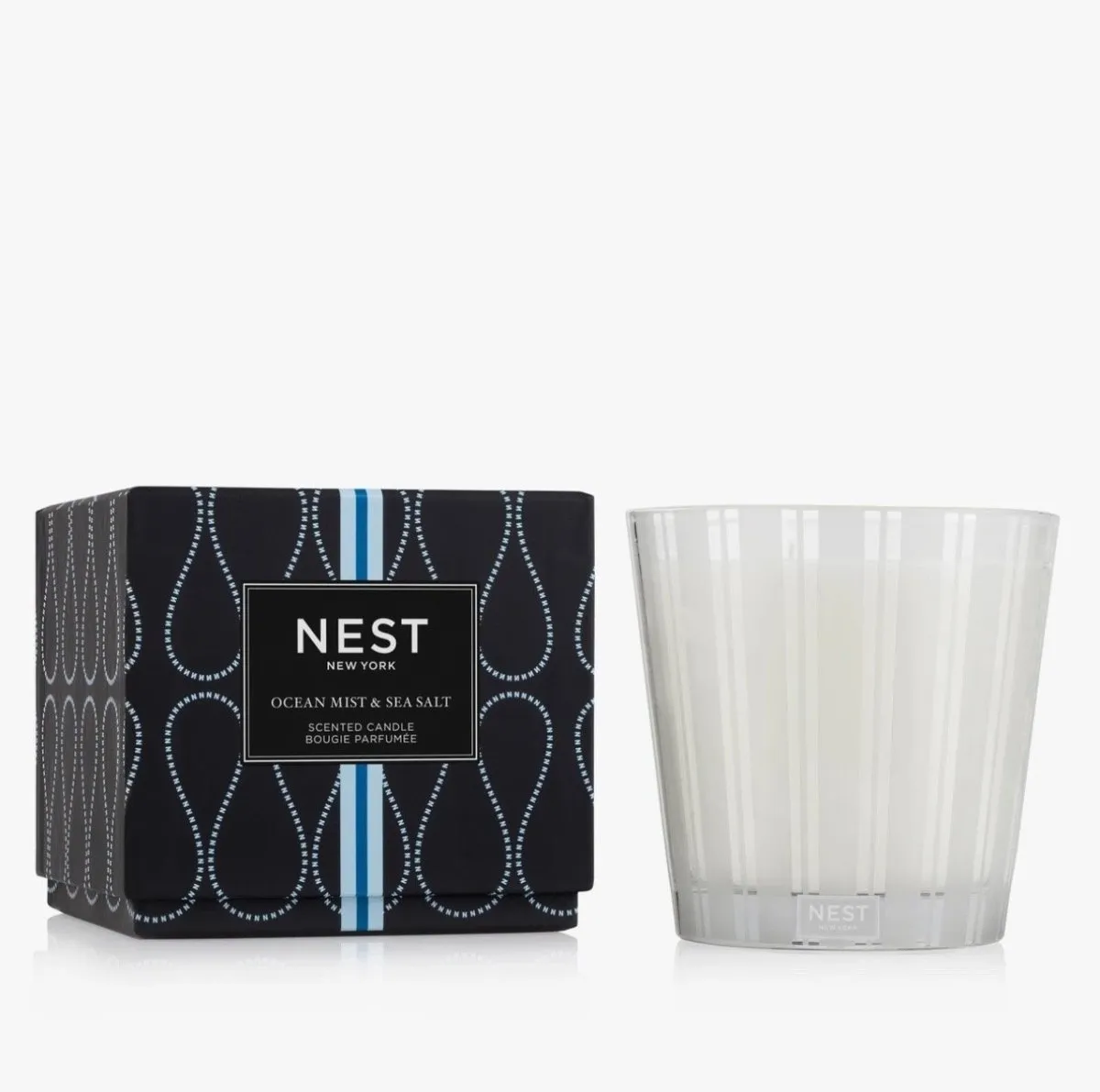 Ocean Mist and Sea Salt 3-Wick Candle by Nest