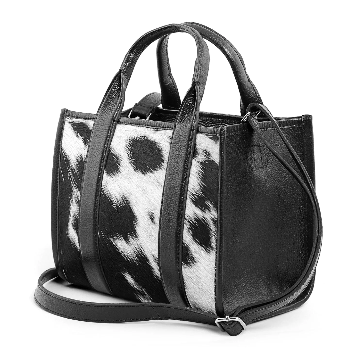 On-Repeat Cowhide Tote Bag