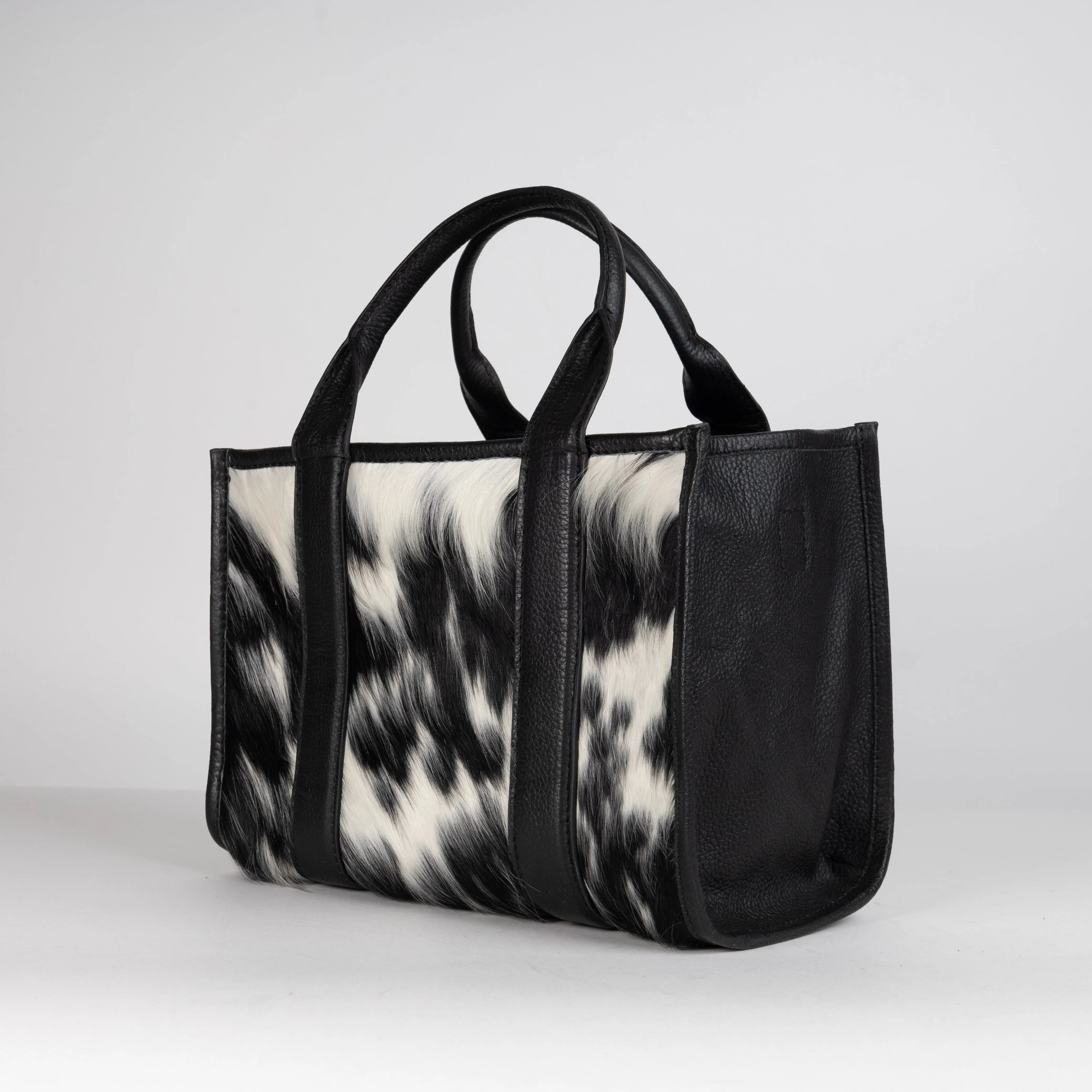 On-Repeat Cowhide Tote Bag