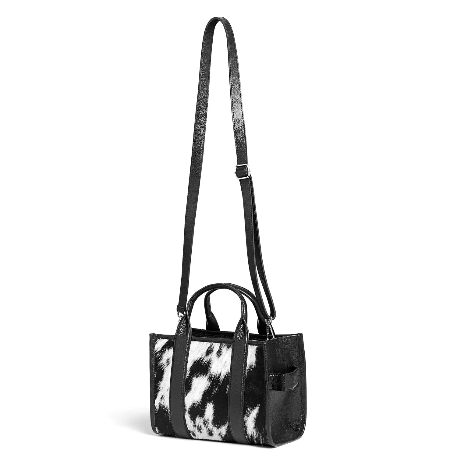 On-Repeat Cowhide Tote Bag