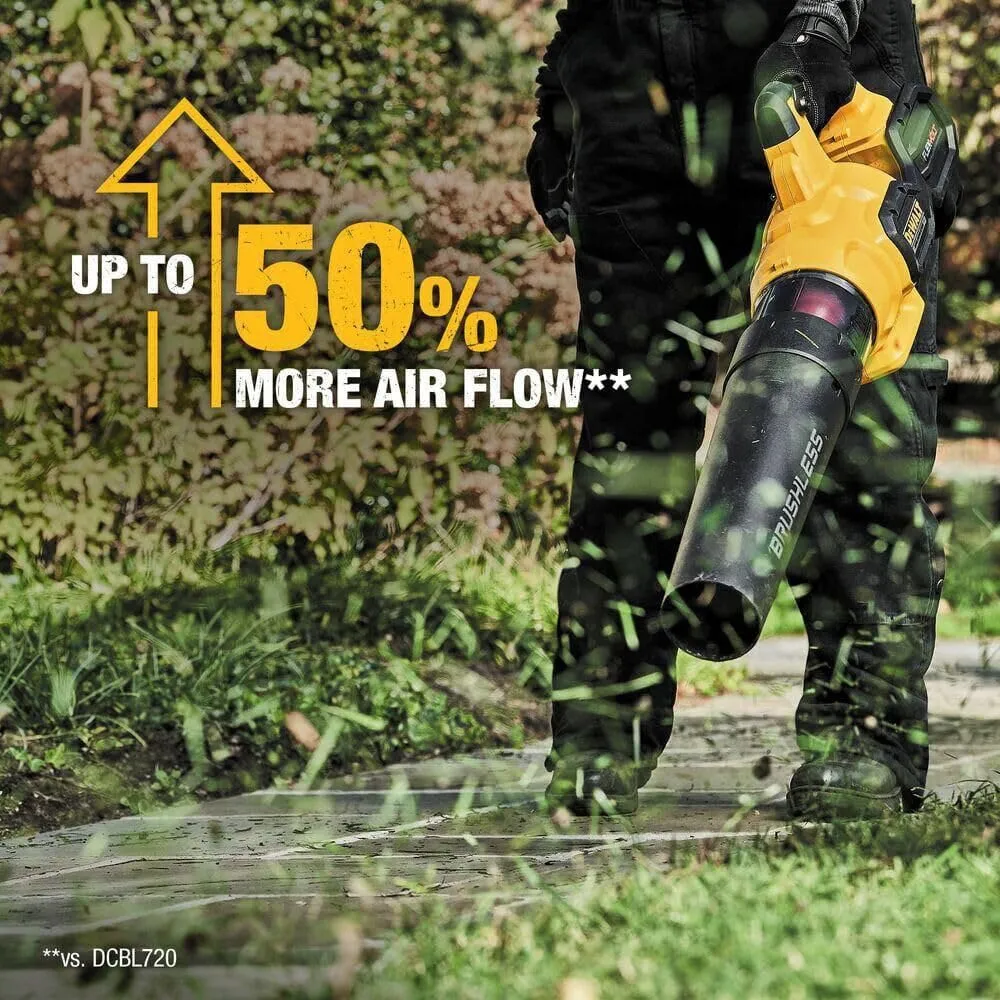 Open Box -  DEWALT 60-Volt Cordless Lithium-Ion String Trimmer and Blower Combo Kit with 9Ah Battery and Charger (2-Tool)