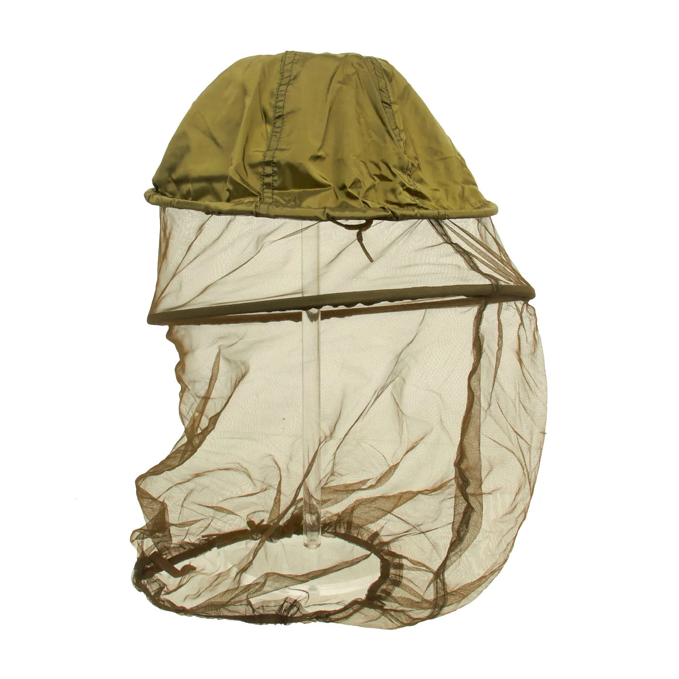 Original U.S. Vietnam War Era Helmet Style Mosquito and Insect Protective Net