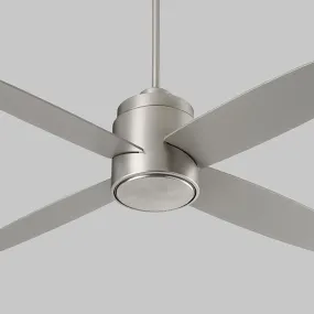 Oslo 52" 4 Blade Ceiling Fan - Satin Nickel