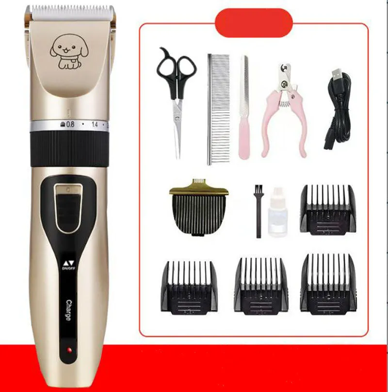 Pet hair clipper electric clipper dog hair pusher cat shaver hair clipper dog hair clipper