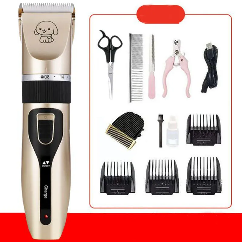 Pet hair clipper electric clipper dog hair pusher cat shaver hair clipper dog hair clipper