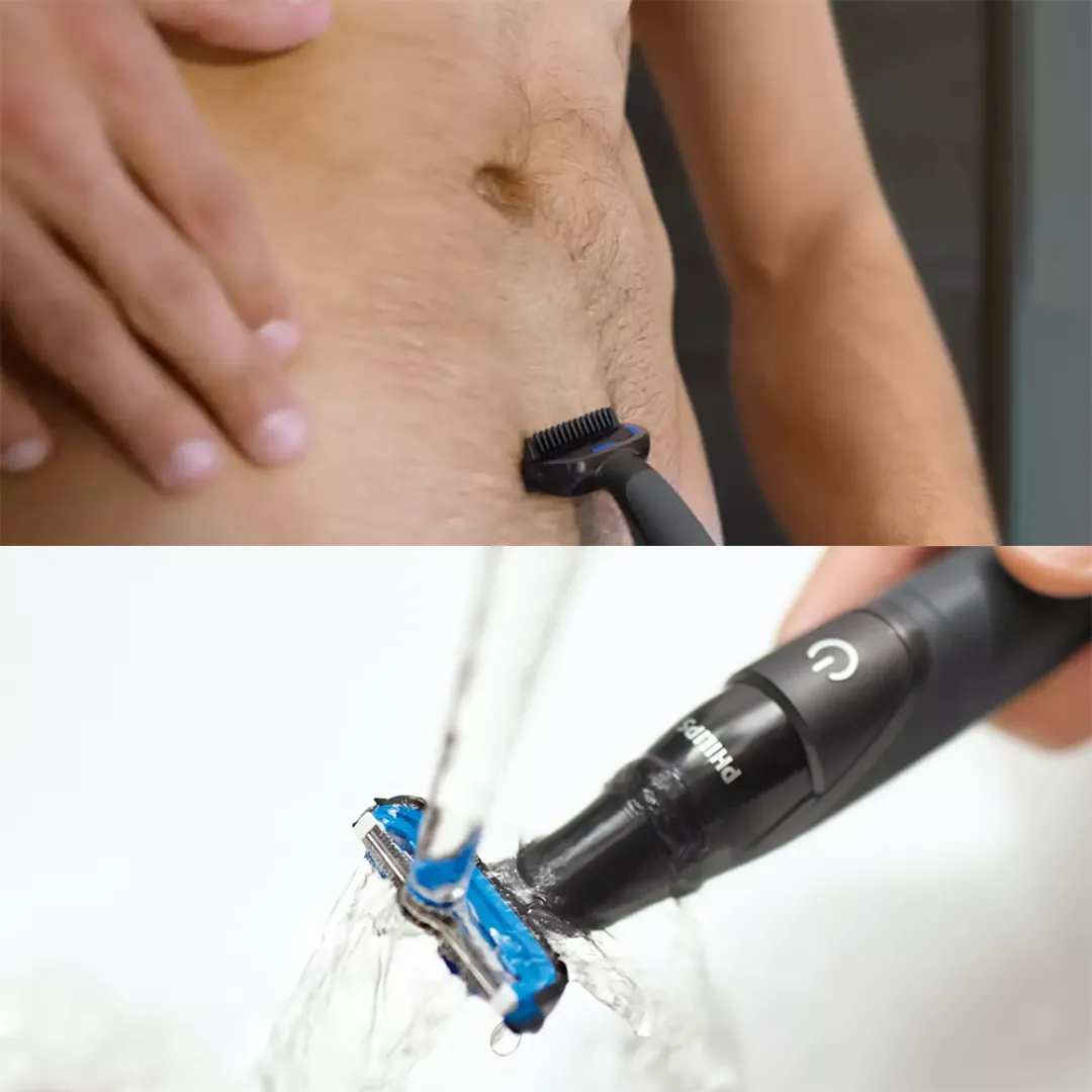 Philips BG1024 Bodygroom Series 1000 Showerproof Groin & Body Trimmer