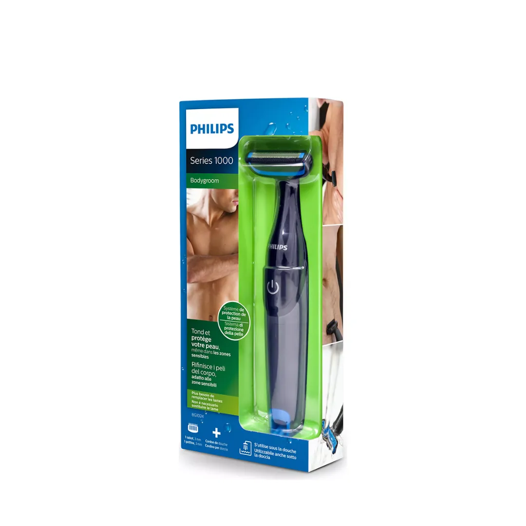 Philips BG1024 Bodygroom Series 1000 Showerproof Groin & Body Trimmer