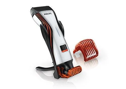 Philips QS6140/15 Waterproof Styler and Shaver (Black/Silver/Orange)