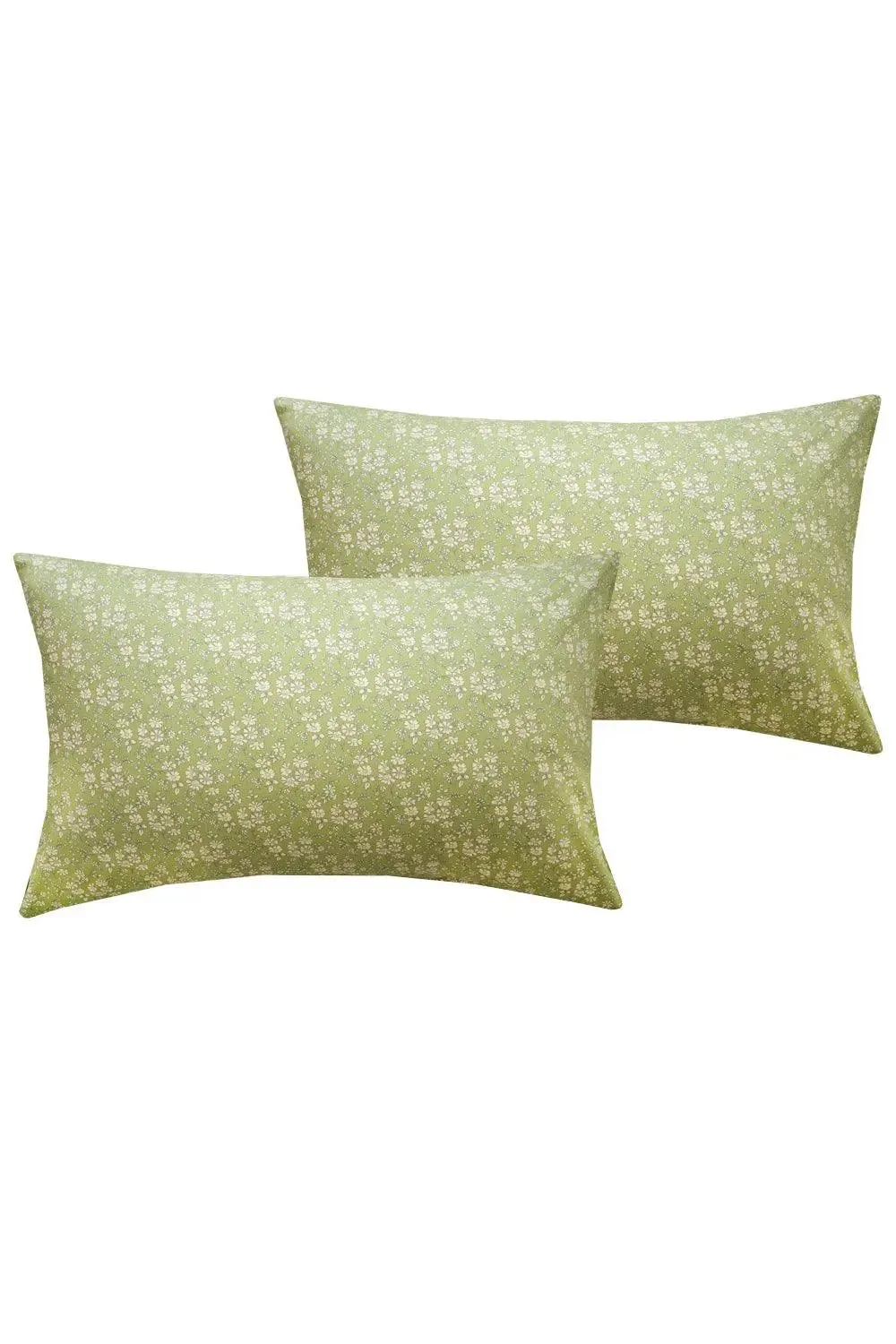 Pillowcase Made With Liberty Fabric CAPEL PISTACHIO