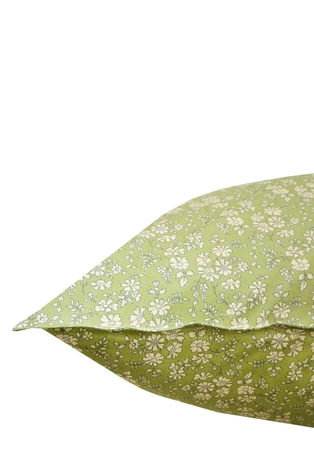 Pillowcase Made With Liberty Fabric CAPEL PISTACHIO