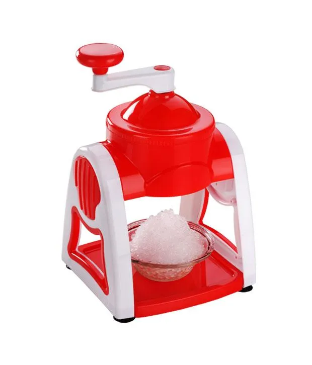 Plastic Ice Gola Maker Slush Maker Set of 8 Manual Gola Maker Slush Maker for Crushed Ice Indian Dessert Bpa Free