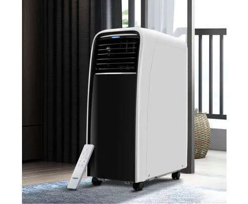 Portable Air Conditioner Cooling Mobile Fan Cooler Dehumidifier White 2500W