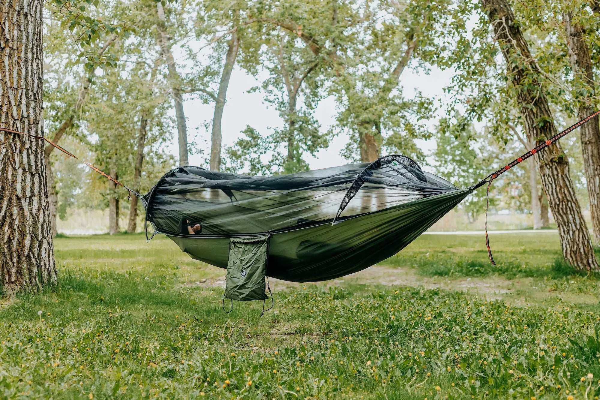 Portable Camping Hammock with Mosquito Net