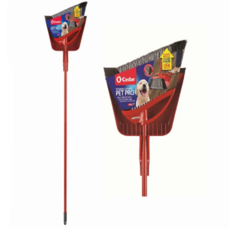 PowerCorner Pet Pro Broom & Step-On Dust Pan