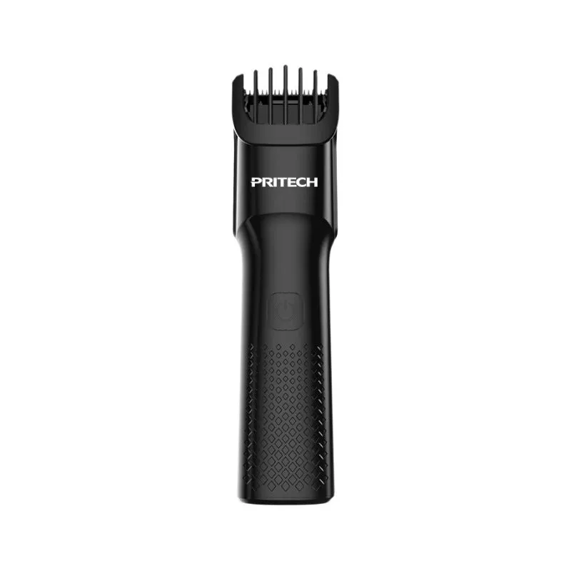 PRITECH Adjustable Length Hair Trimmer - USB Rechargeable Grooming Tool with DLC Coated Blade