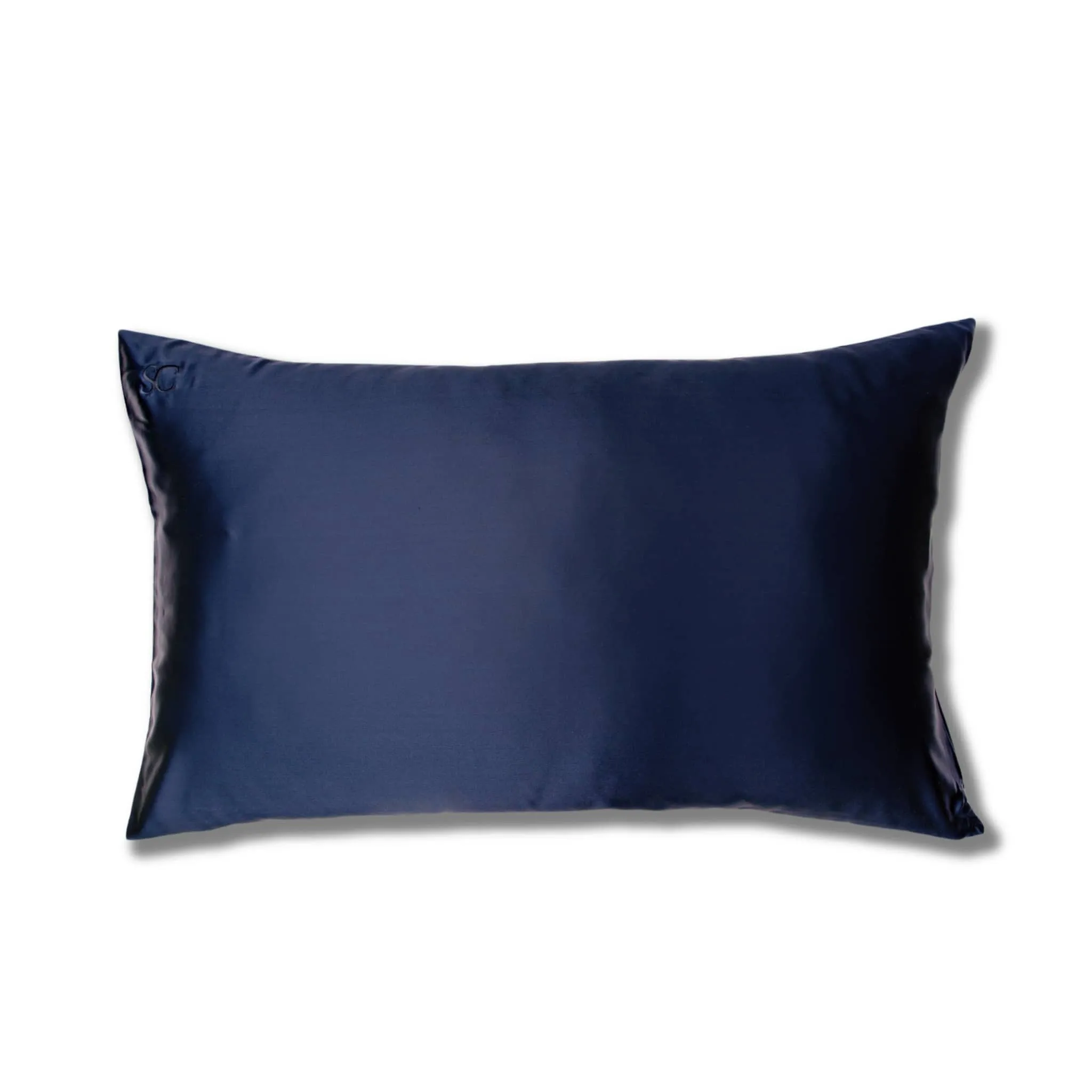 Queen Silk Pillowcase - Amalfi Azure Blue