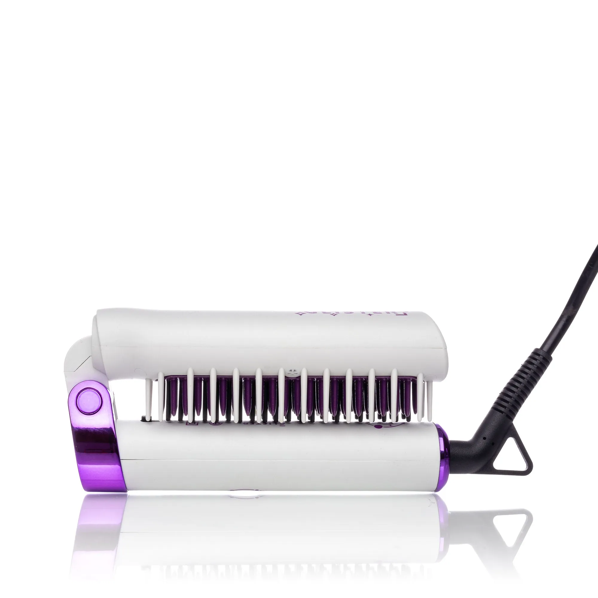 "Bye Bye Frizz!" 2pc Hot Brush & Curler Set