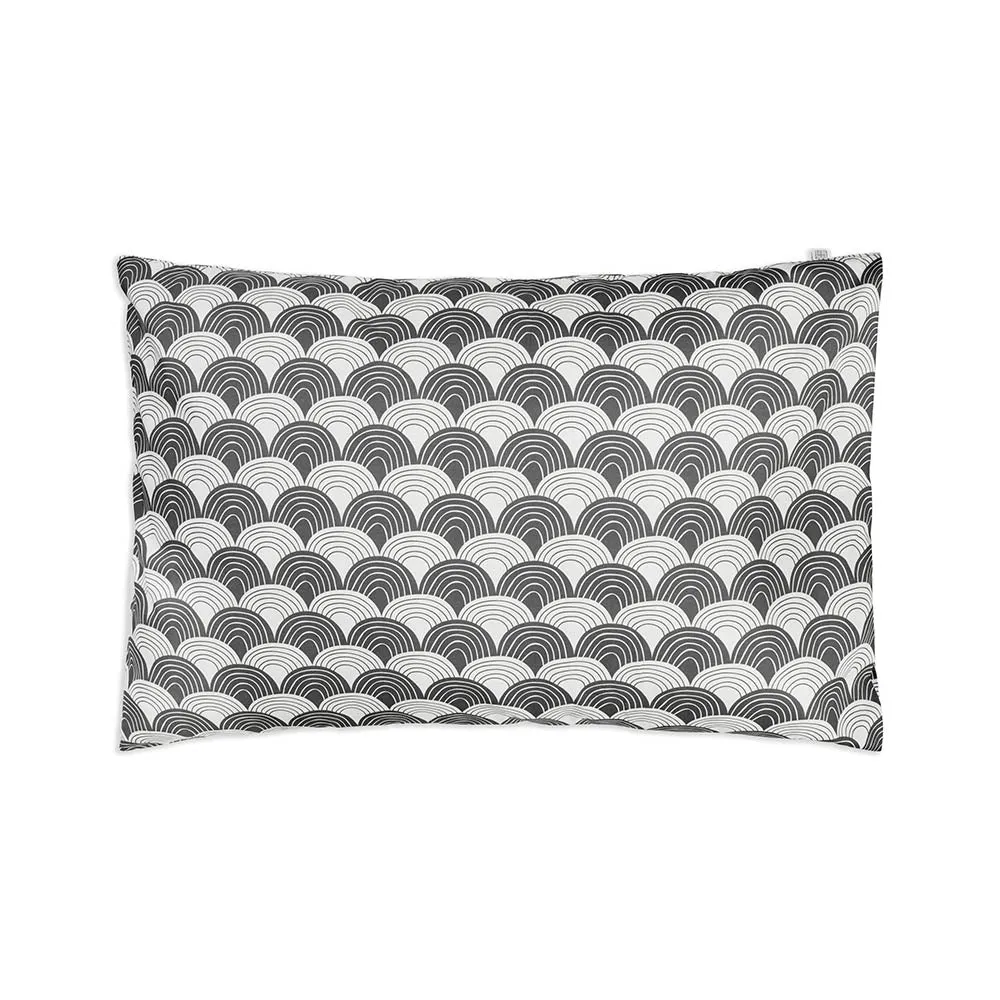 RAINBOWS | Graphite gray | Pillowcase | 50x75cm / 19.6x29.5"