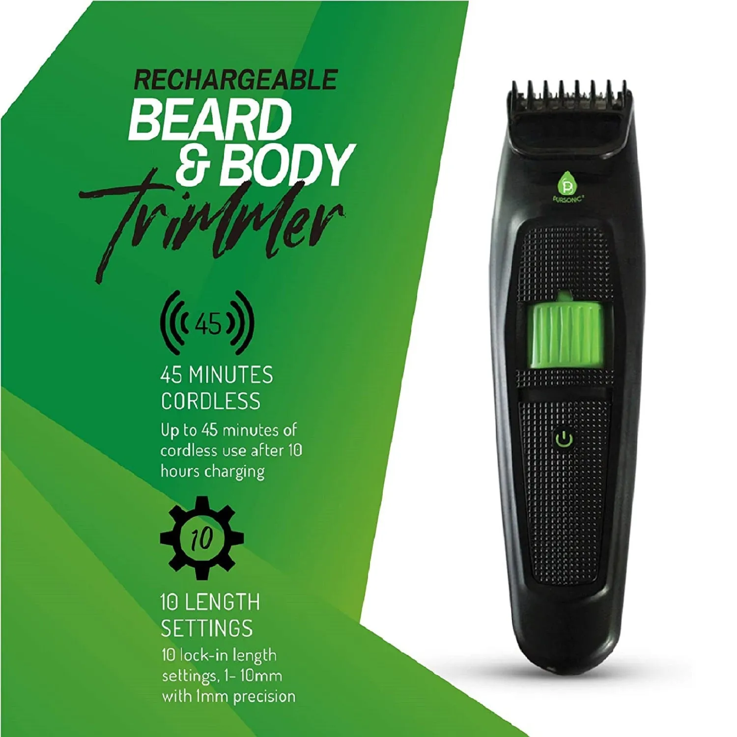 Rechargeable Beard And Body Trimmer