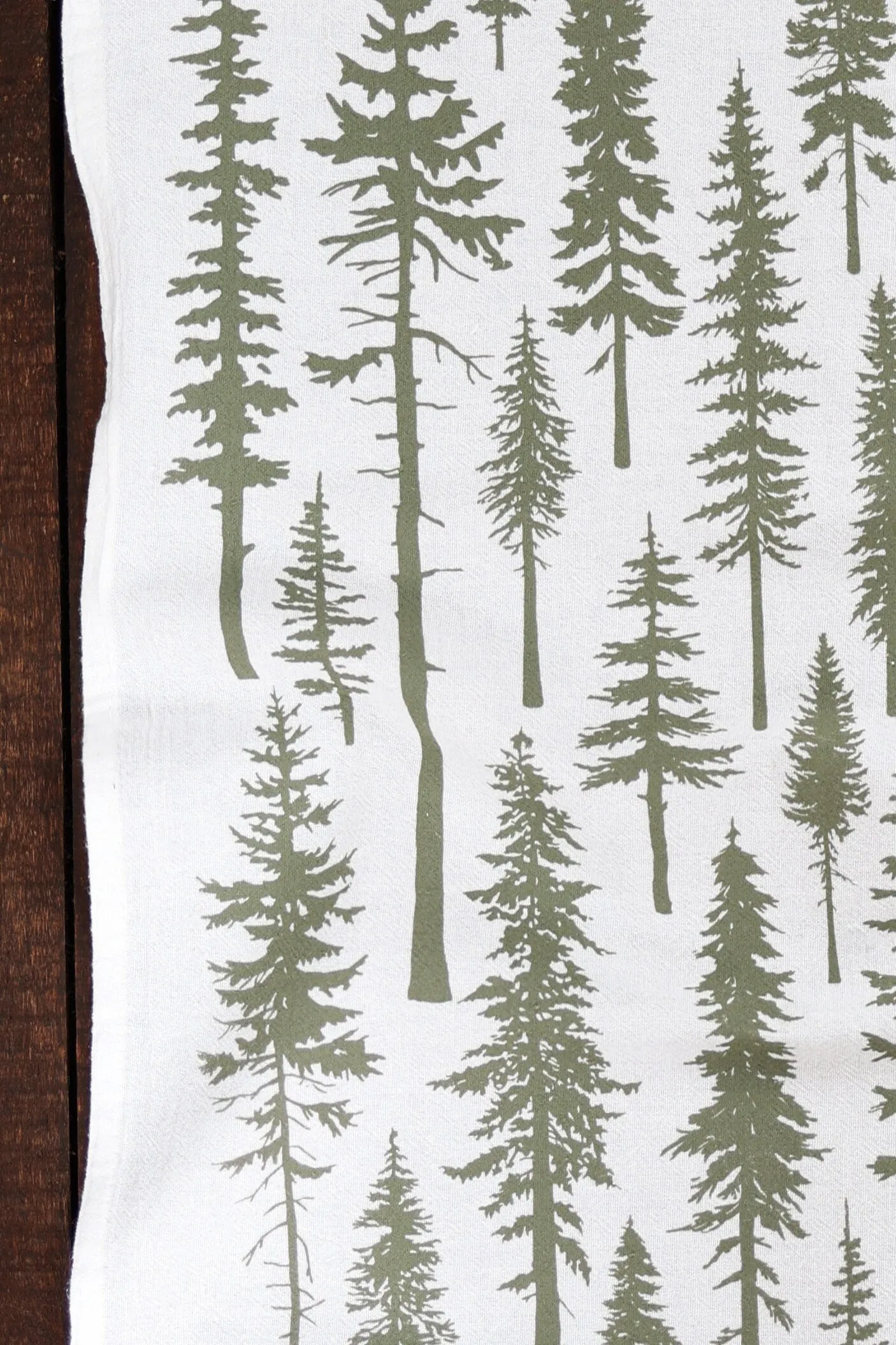 Redwood Christmas Trees Tea Towel