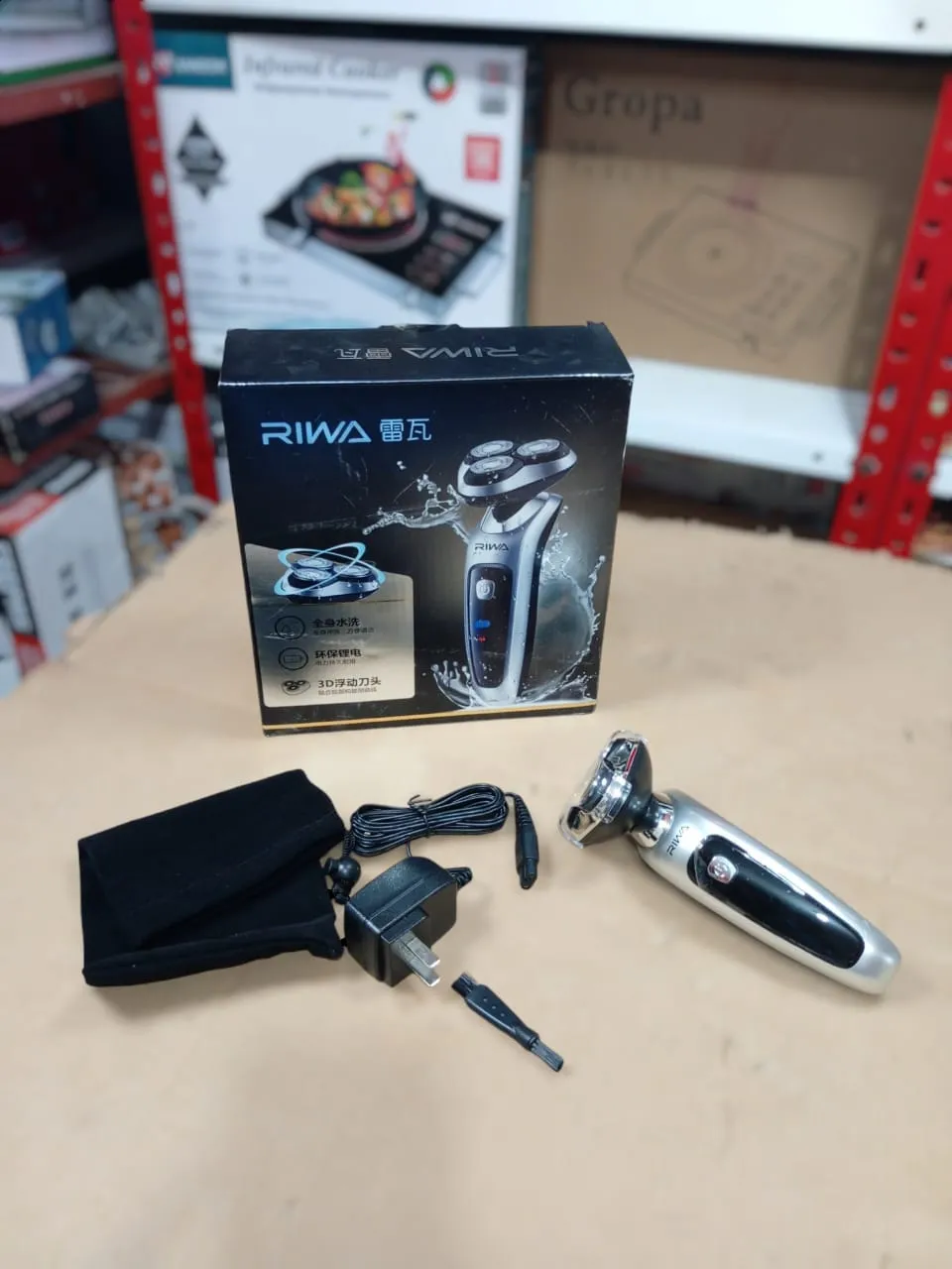 RIWA Rechargeable Electric Washable Shaver RA-5503