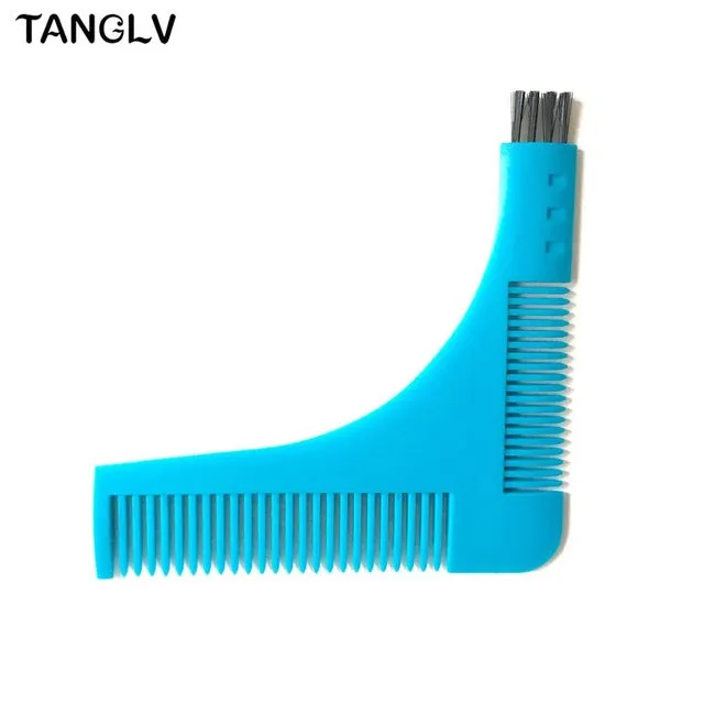 Salon Hair Trimmer Beard Comb Trim Styling Man Gentleman Beard Bro Trim Template hair cut molding Hair clipper beard model tools