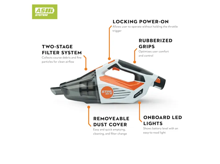 SEA 20 Battery Handheld Vacuum Set