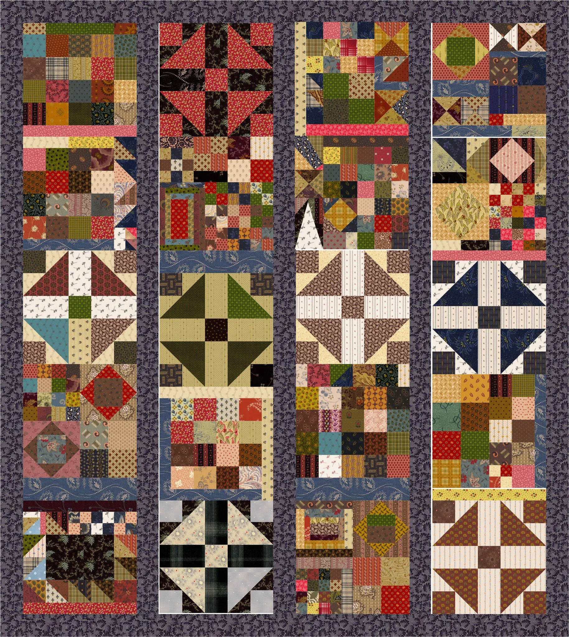 Shipshewana Scraps Quilt