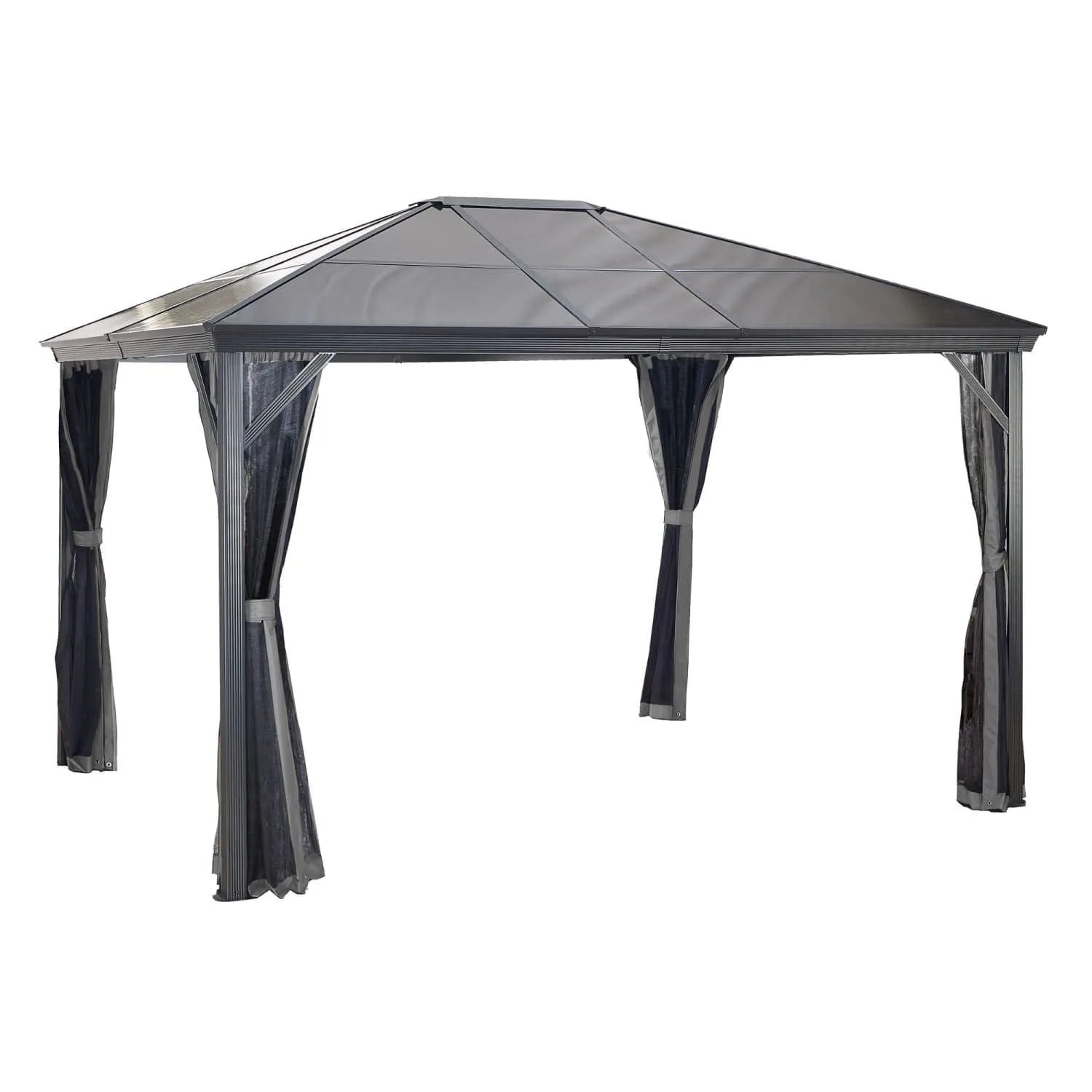 Sojag | Verona Hardtop Gazebo 10' x 12' PC 6mm Roof #77