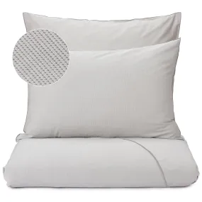 Sousa Pillowcase [Light grey/White]