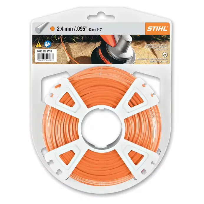 Stihl | Premium Round Line | .095 diameter / 140' length Clamshell (0000 930 2339)