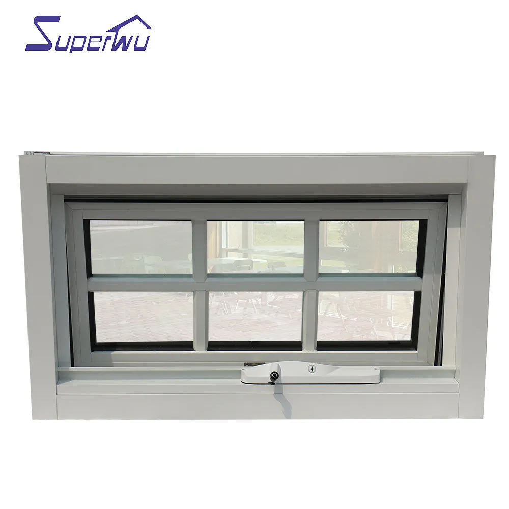 Superwu magnetic mosquito net window aluminum windows with grill