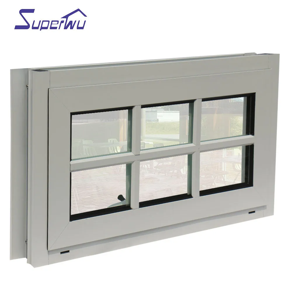 Superwu magnetic mosquito net window aluminum windows with grill