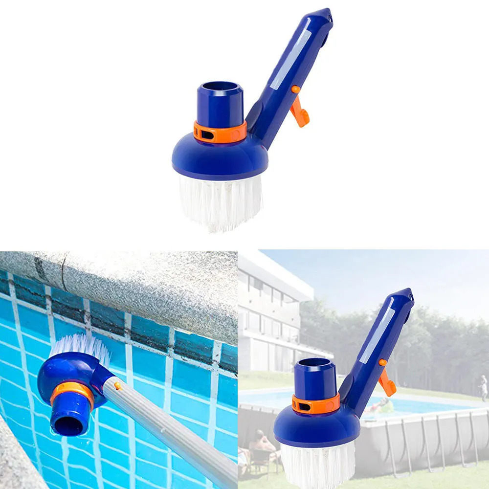 Swimming pool cleaning brush