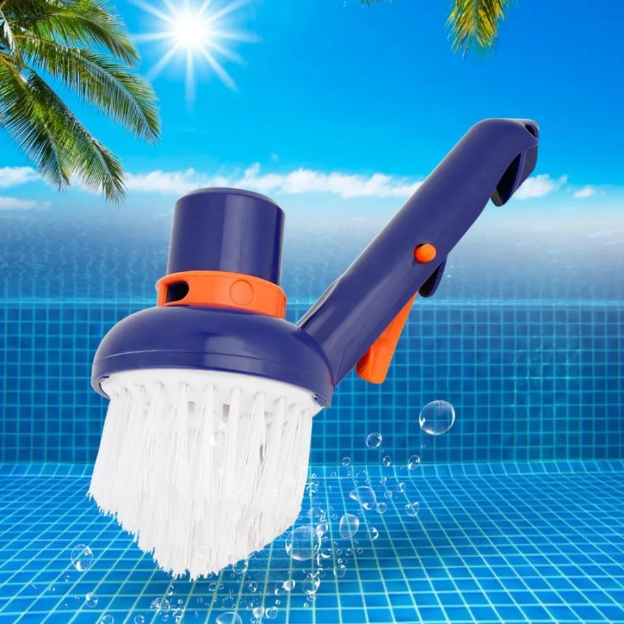 Swimming pool cleaning brush