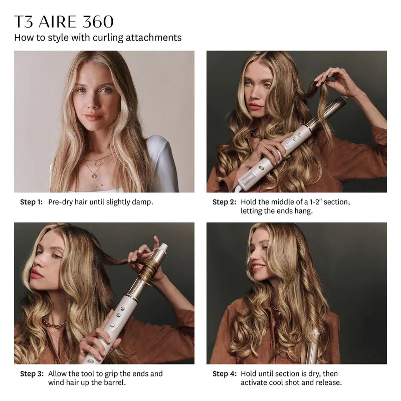 T3 Aire 360 Ceramic Air Styler Blowout Kit